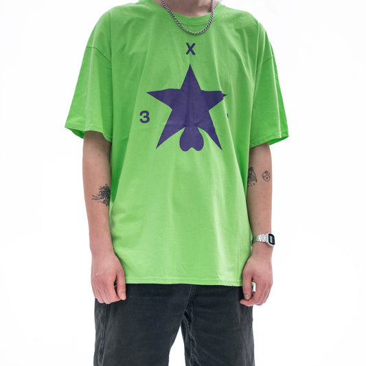 Футболка ХЗВ "Зірка з яйцями" Салатова