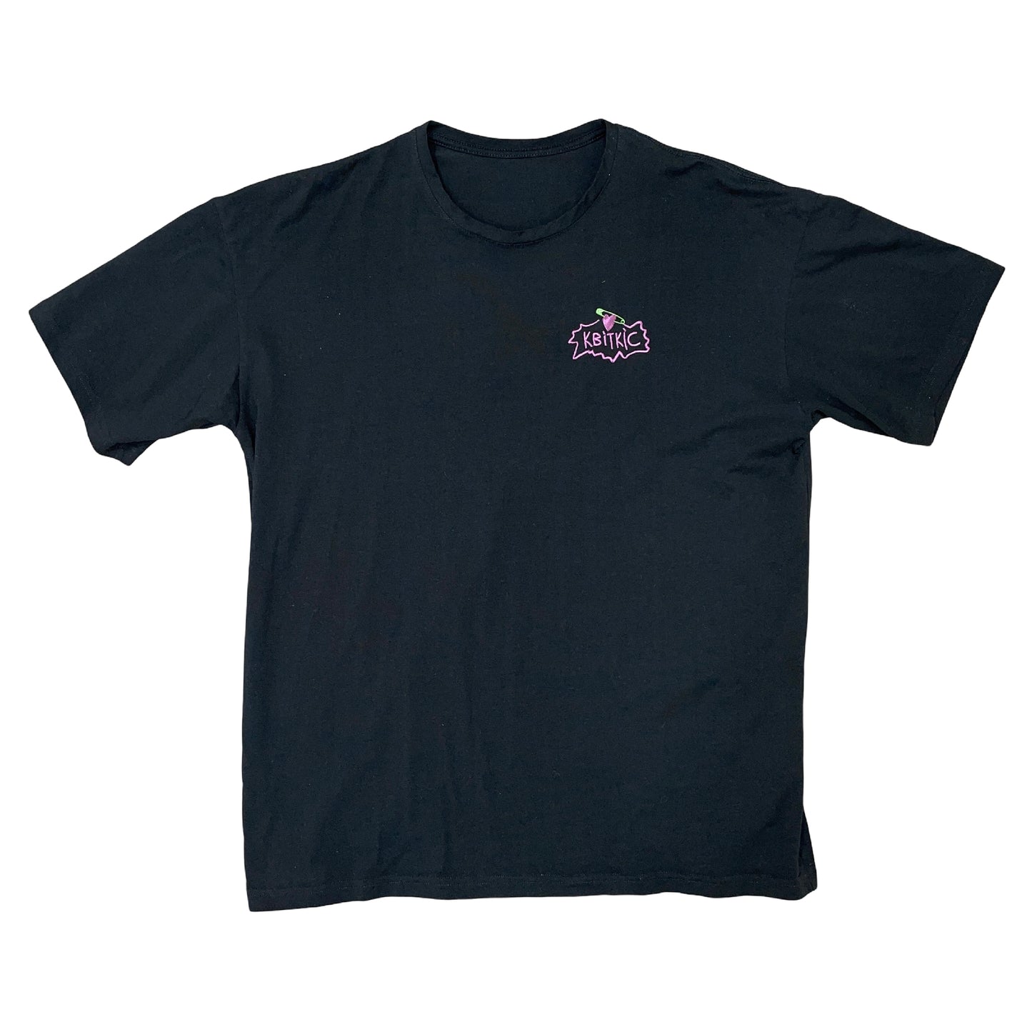 Футболка Квіткіс чорна