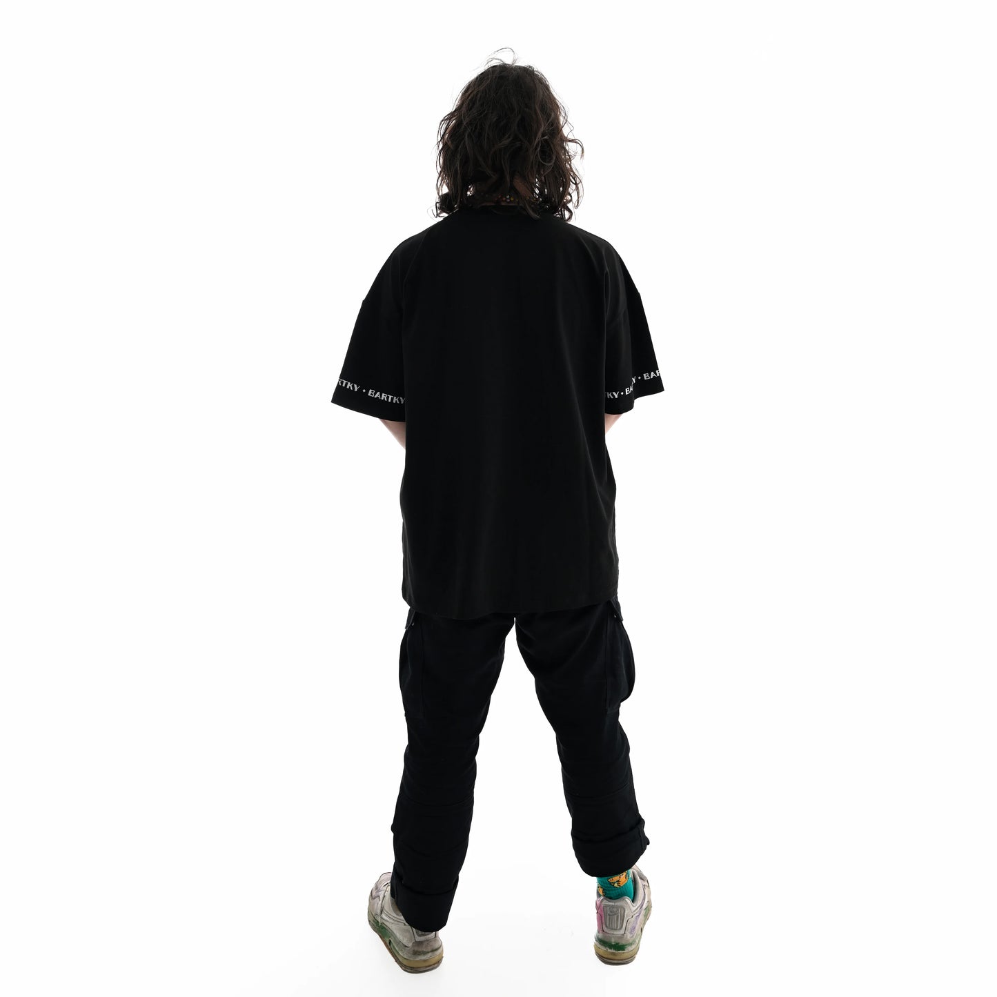 Футболка "Zlospiv" Bartky Чорна ззаду