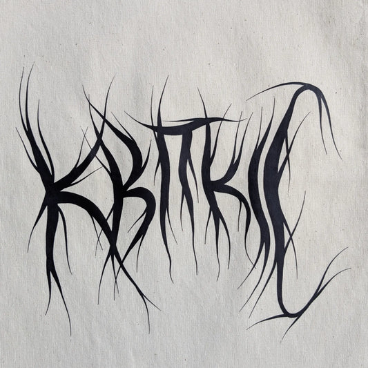 Торба "квітKILLS" Квіткіс з Червоним принтом зблизька