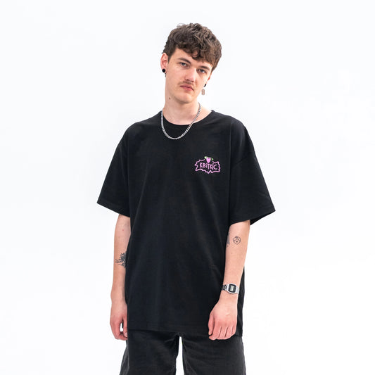 "Футболка од пристріту" Квіткіс Чорна