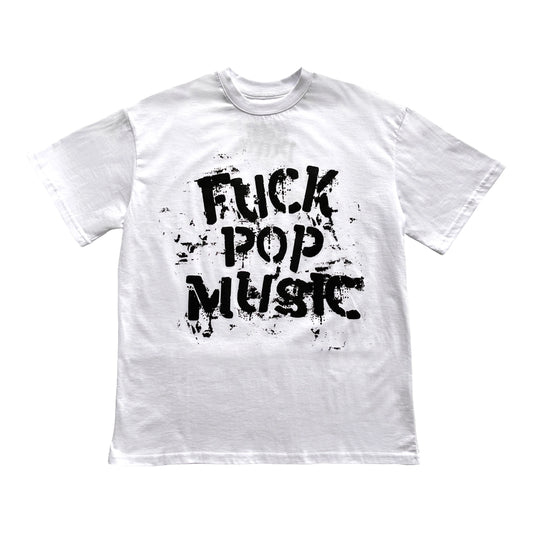 Футболка «Fuck Pop Music» Olyaska
