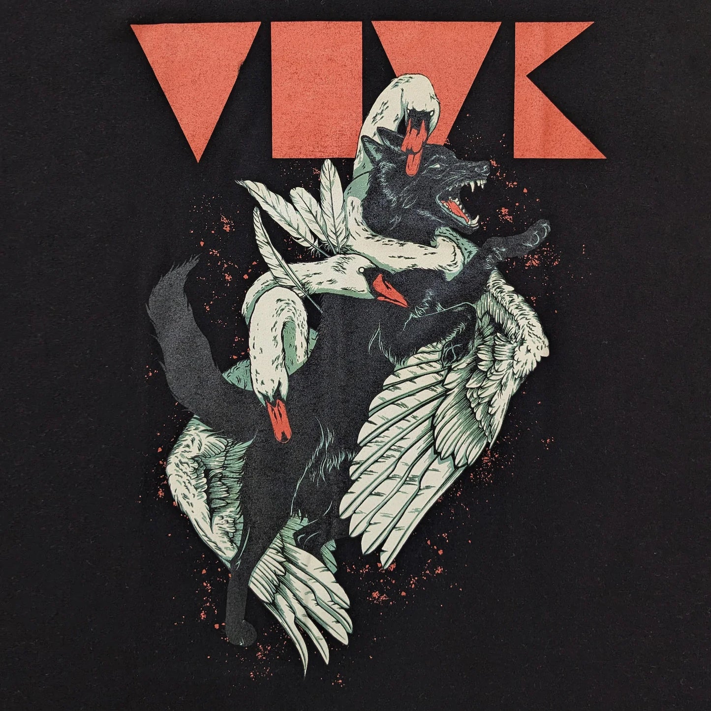 Футболка "SWANS" Vøvk принт