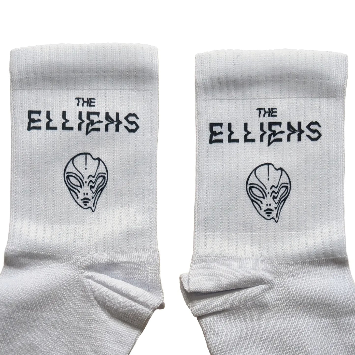 Шкарпетки Білі The Elliens принт