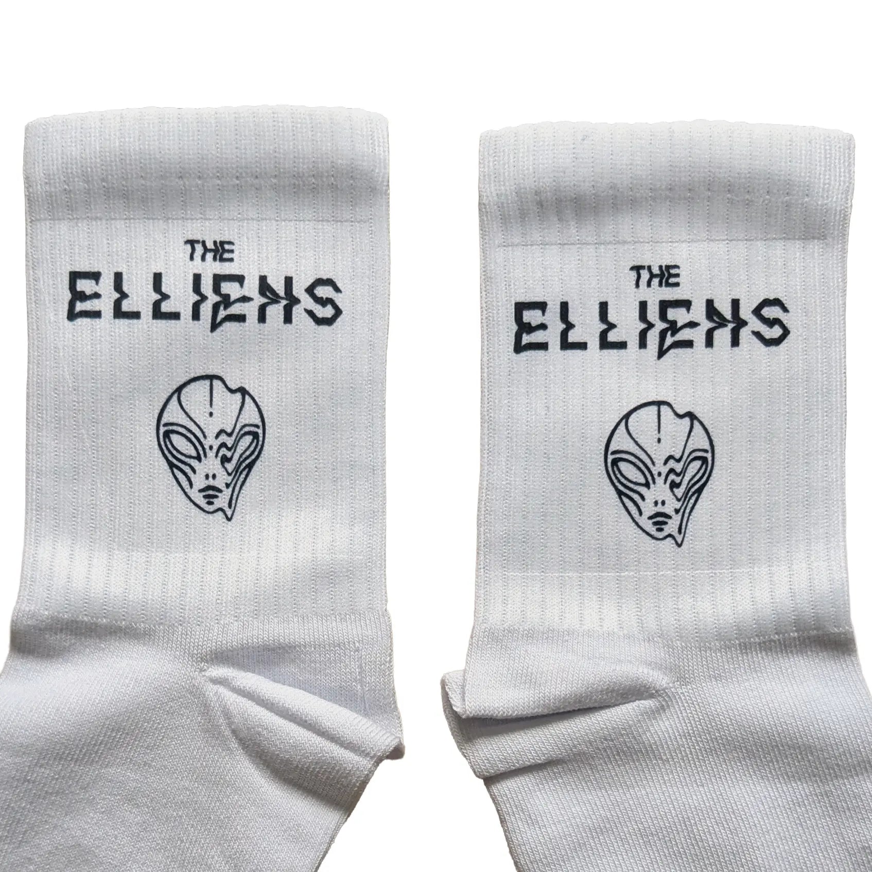Шкарпетки Білі The Elliens принт