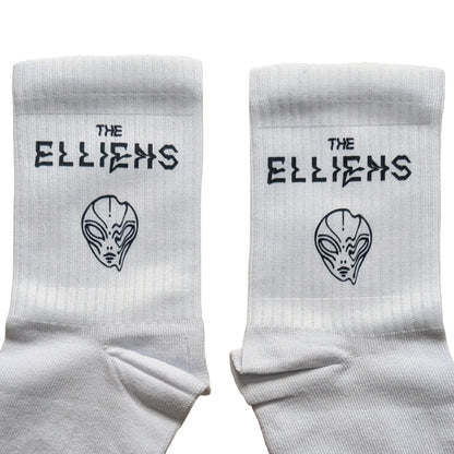 Шкарпетки Білі The Elliens принт