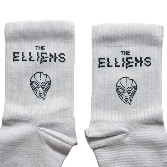 Шкарпетки Білі The Elliens принт