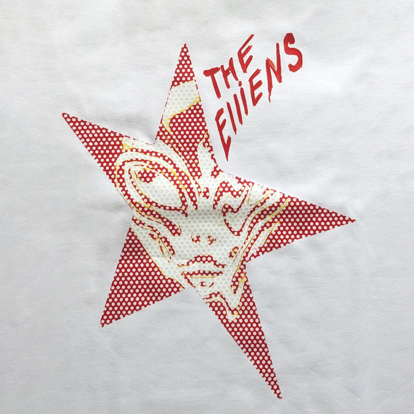 Футболка Біла The Elliens принт