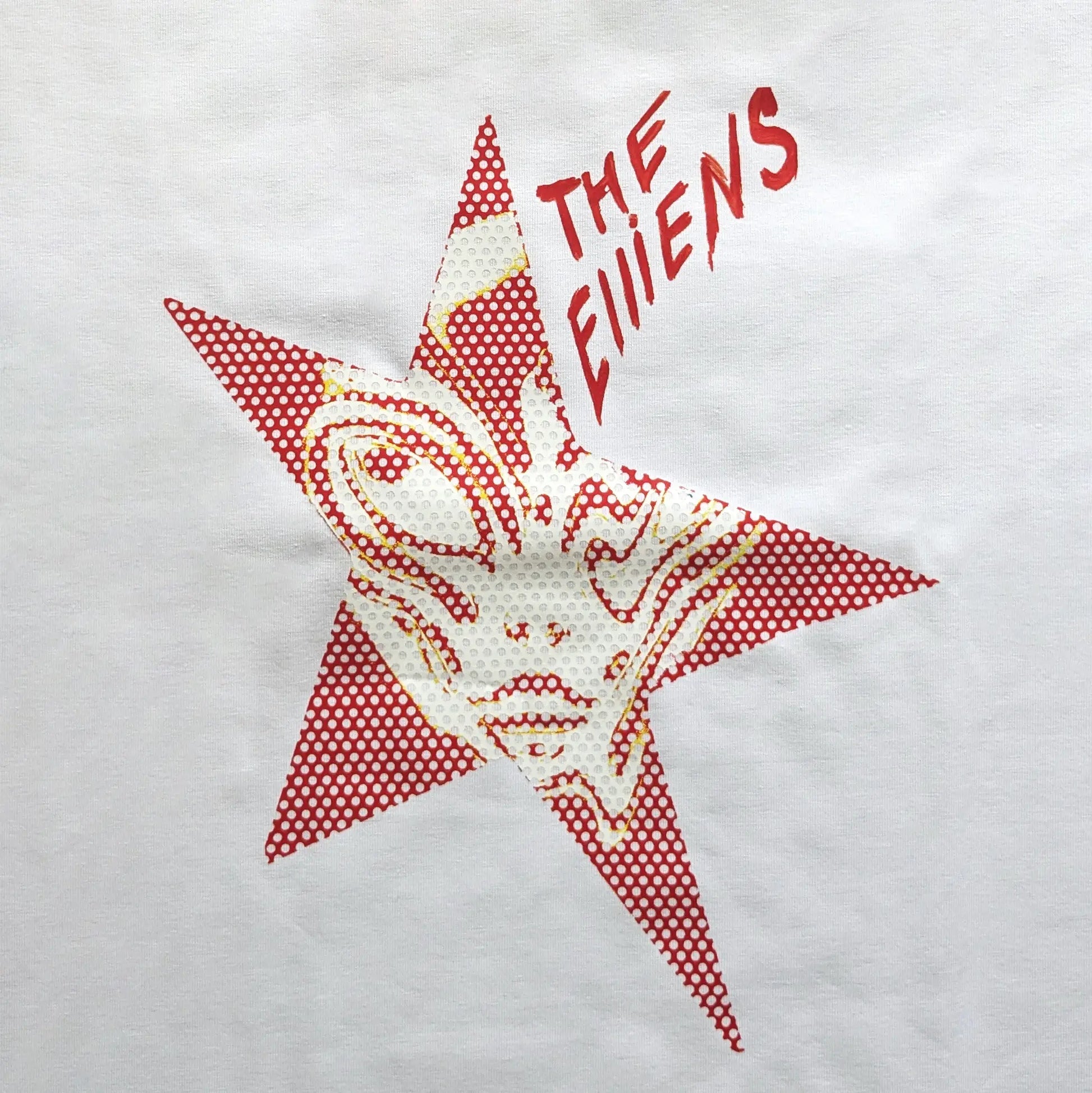 Футболка Біла The Elliens принт