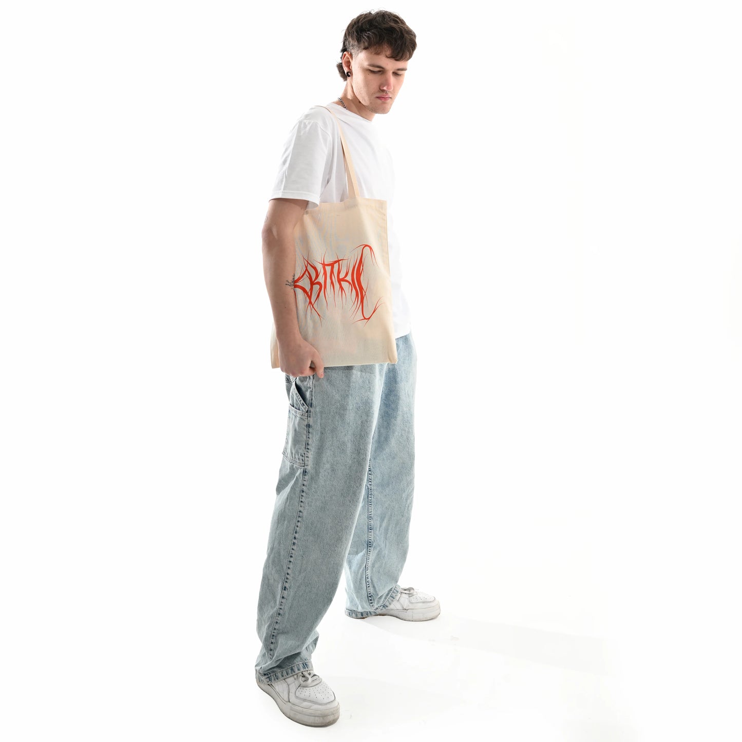 Торба "квітKILLS" Квіткіс з Червоним принтом