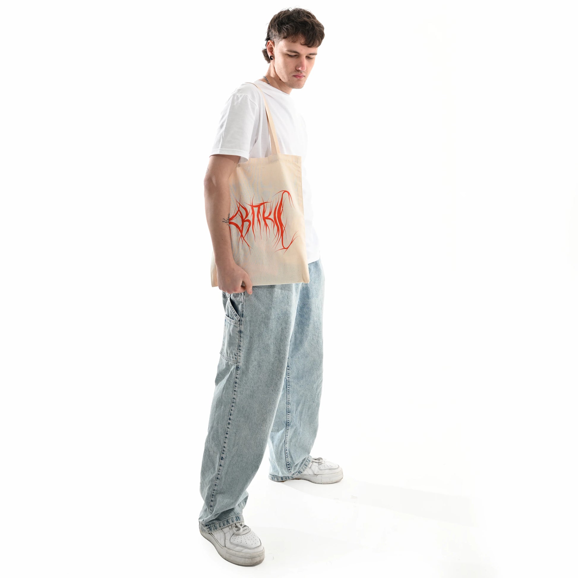 Торба "квітKILLS" Квіткіс з Червоним принтом