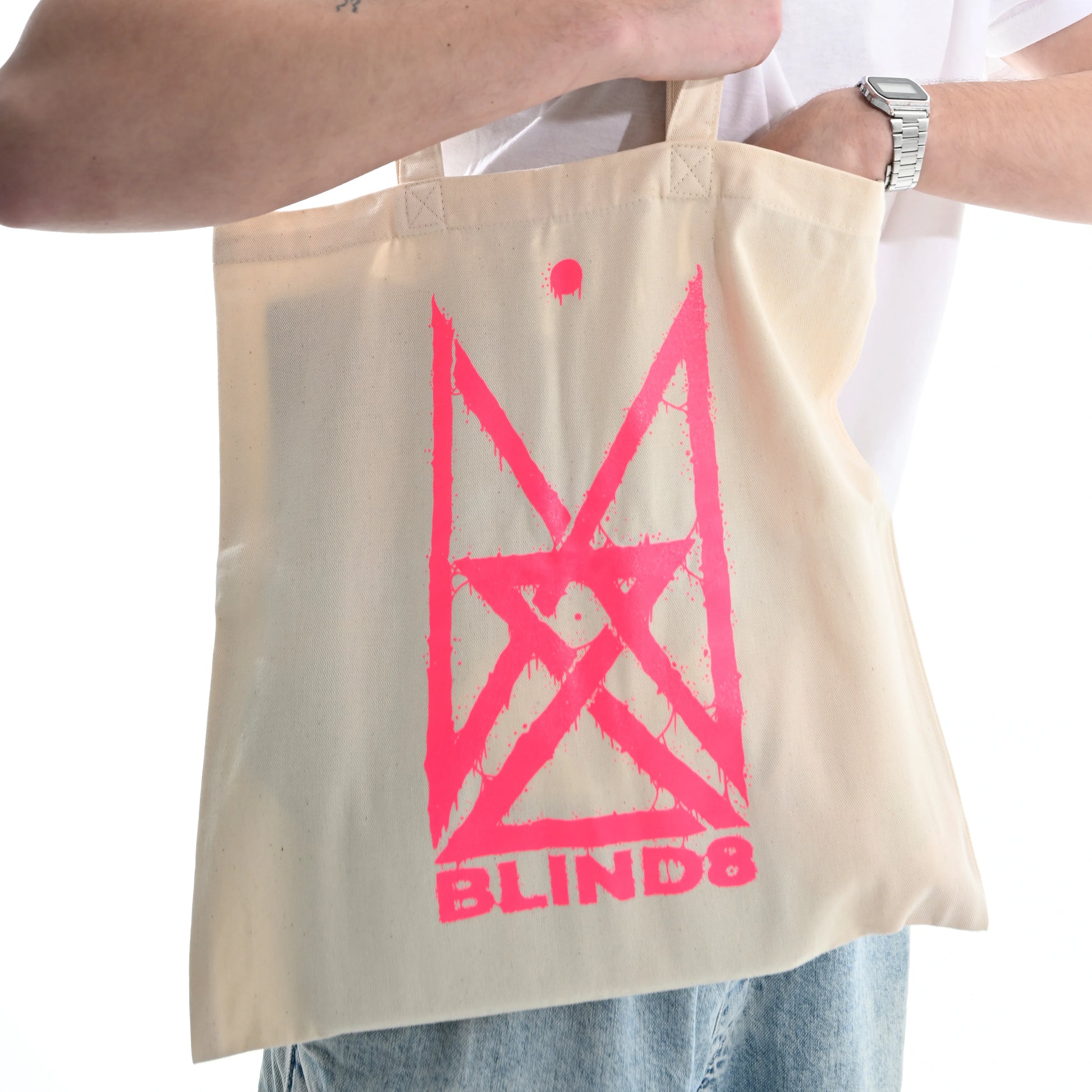 Шопер BLIND8 Бежевий зблизька