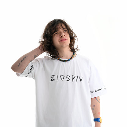 Футболка "Zlospiv" Bartky Біла