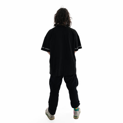 Футболка "Zlospiv" Bartky Чорна ззаду