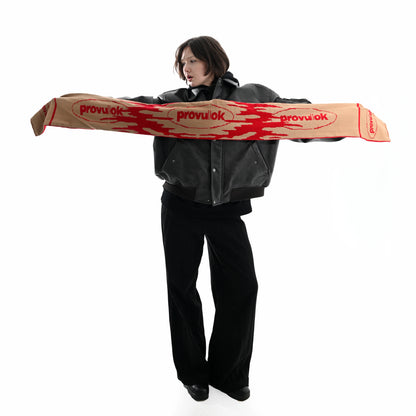 Шарф provulok Піщано-багряний