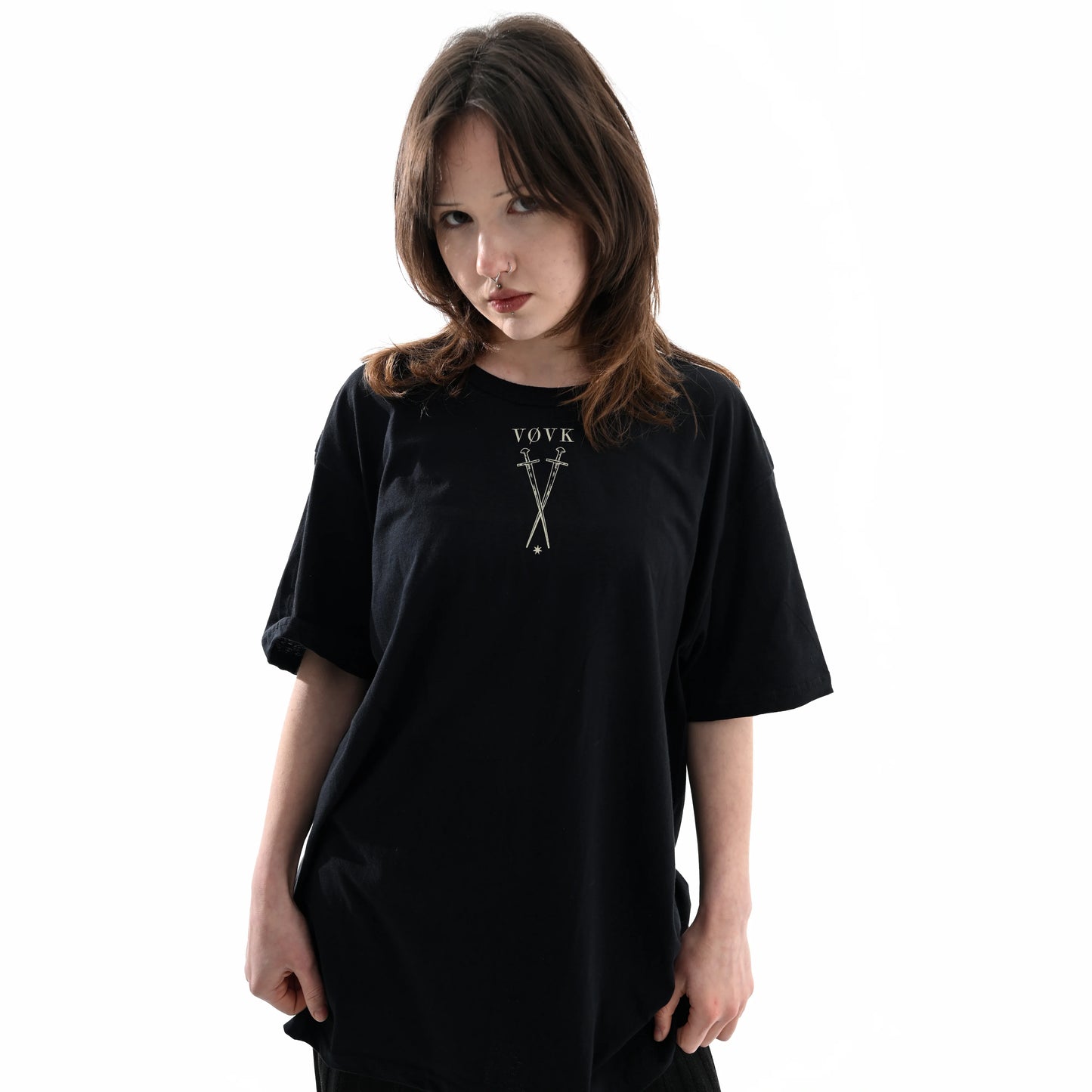 Футболка "PROMIN" Vøvk на моделі