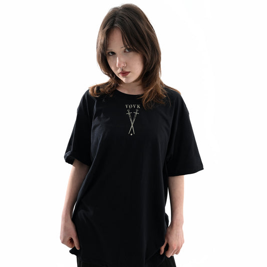 Футболка "PROMIN" Vøvk на моделі