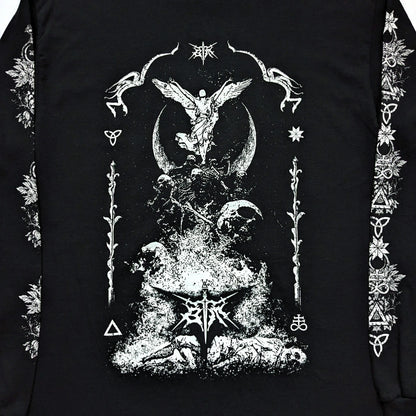 Лонгслів "Ритуал" Burned Time Machine принт