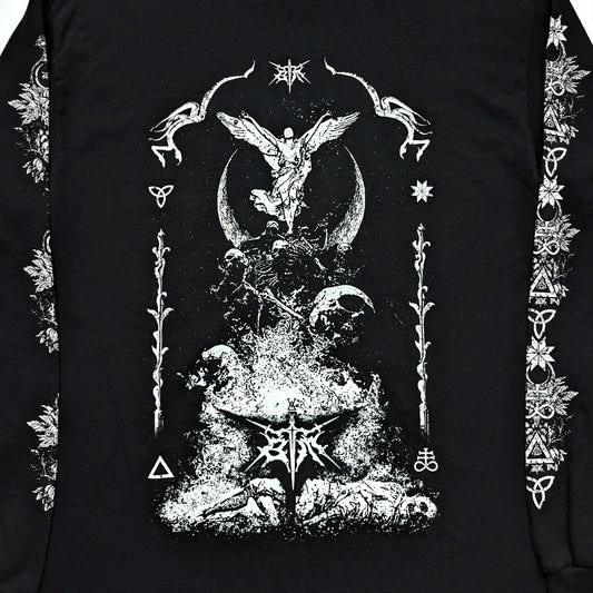 Лонгслів "Ритуал" Burned Time Machine принт