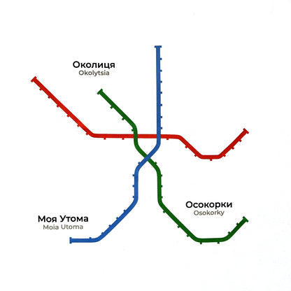 Футболка Околиця принт