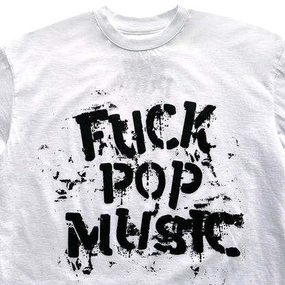 Футболка «Fuck Pop Music» Olyaska