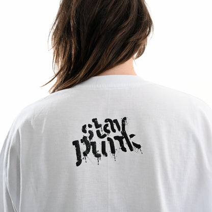 Футболка «Fuck Pop Music» Olyaska принт ззаду