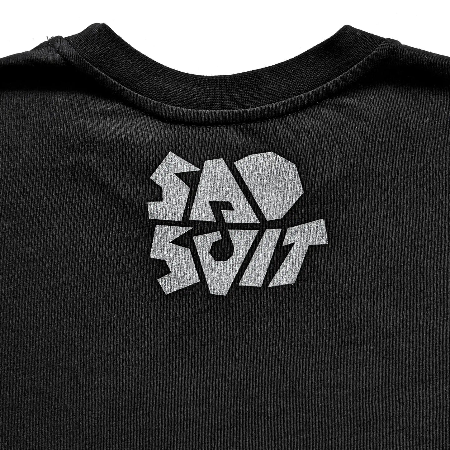 Футболка «Під Звуки Касет» Чорна SadSvit задній принт