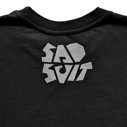 Футболка «Під Звуки Касет» Чорна SadSvit задній принт