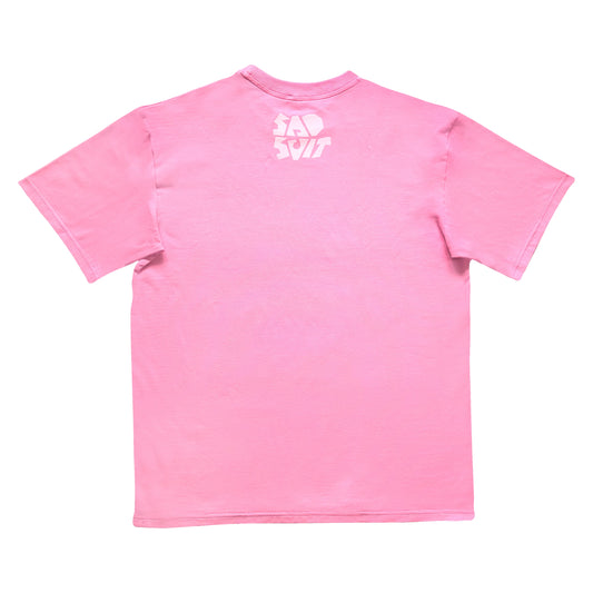 Футболка «Під Звуки Касет» Рожева SadSvit ззаду