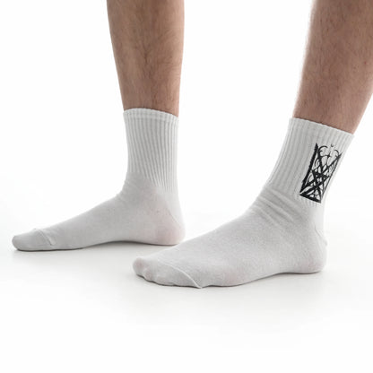 Шкарпетки BLIND8 Білі вживу