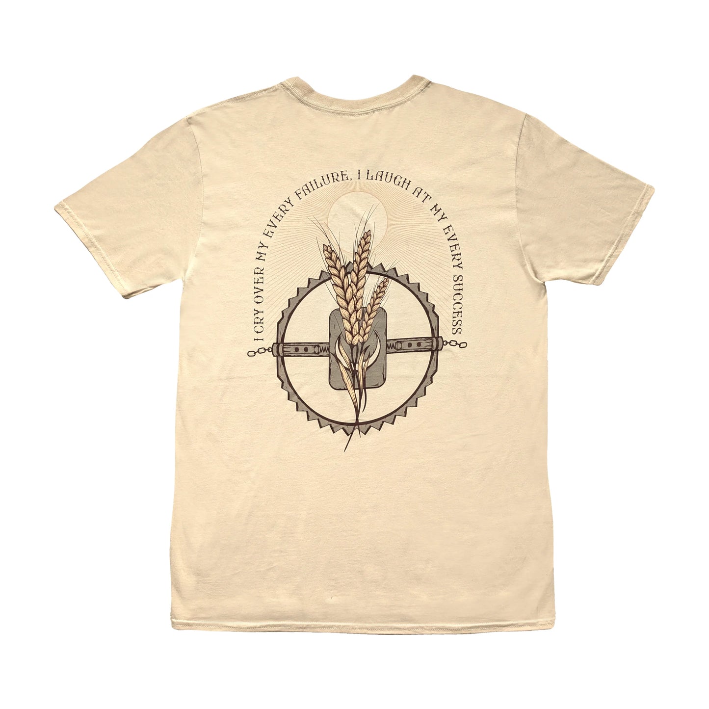 Футболка "WHEAT" Vøvk ззаду