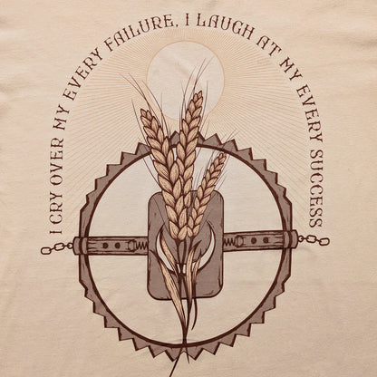 Футболка "WHEAT" Vøvk ззаду принт