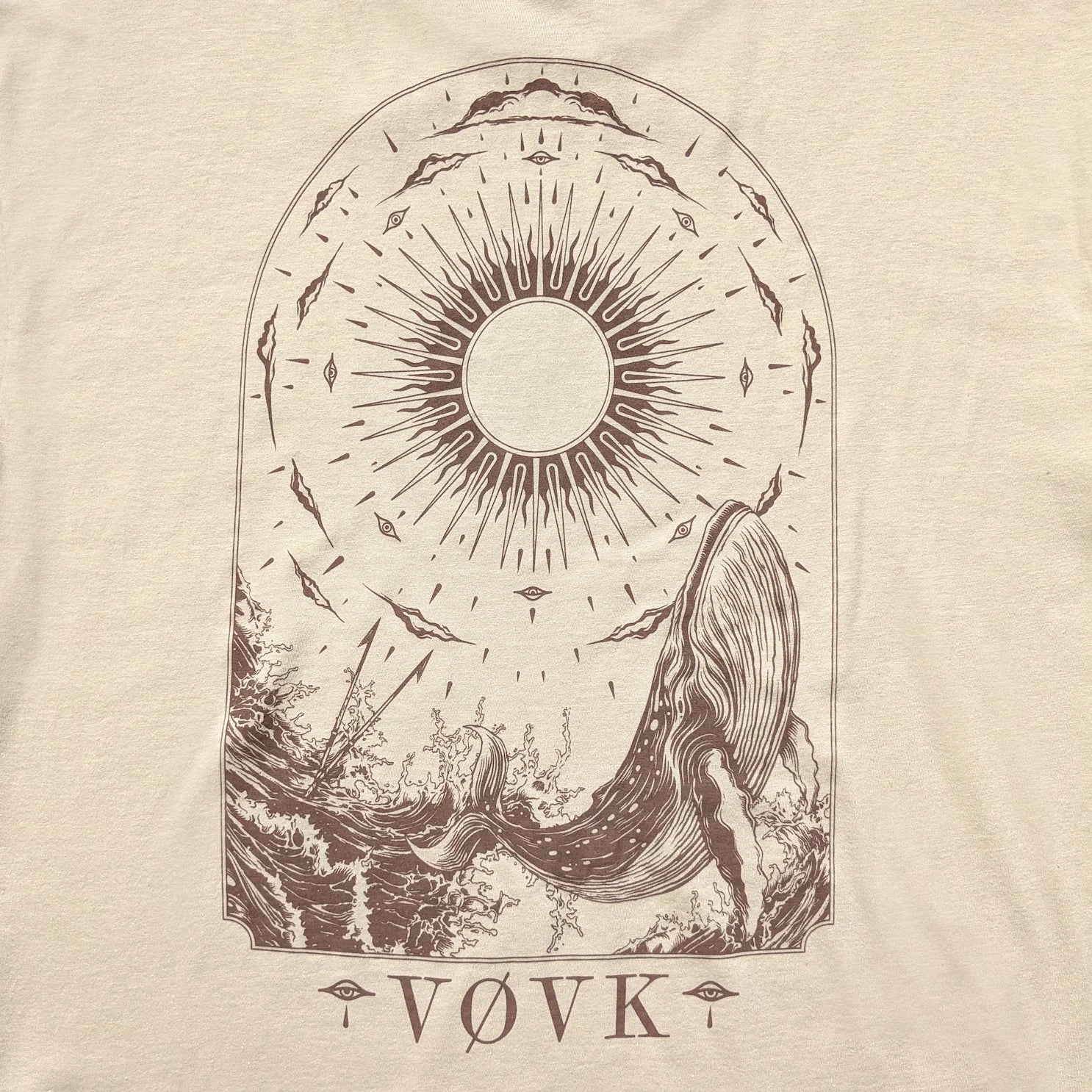 Футболка "OKEAN" Vøvk ззаду принт