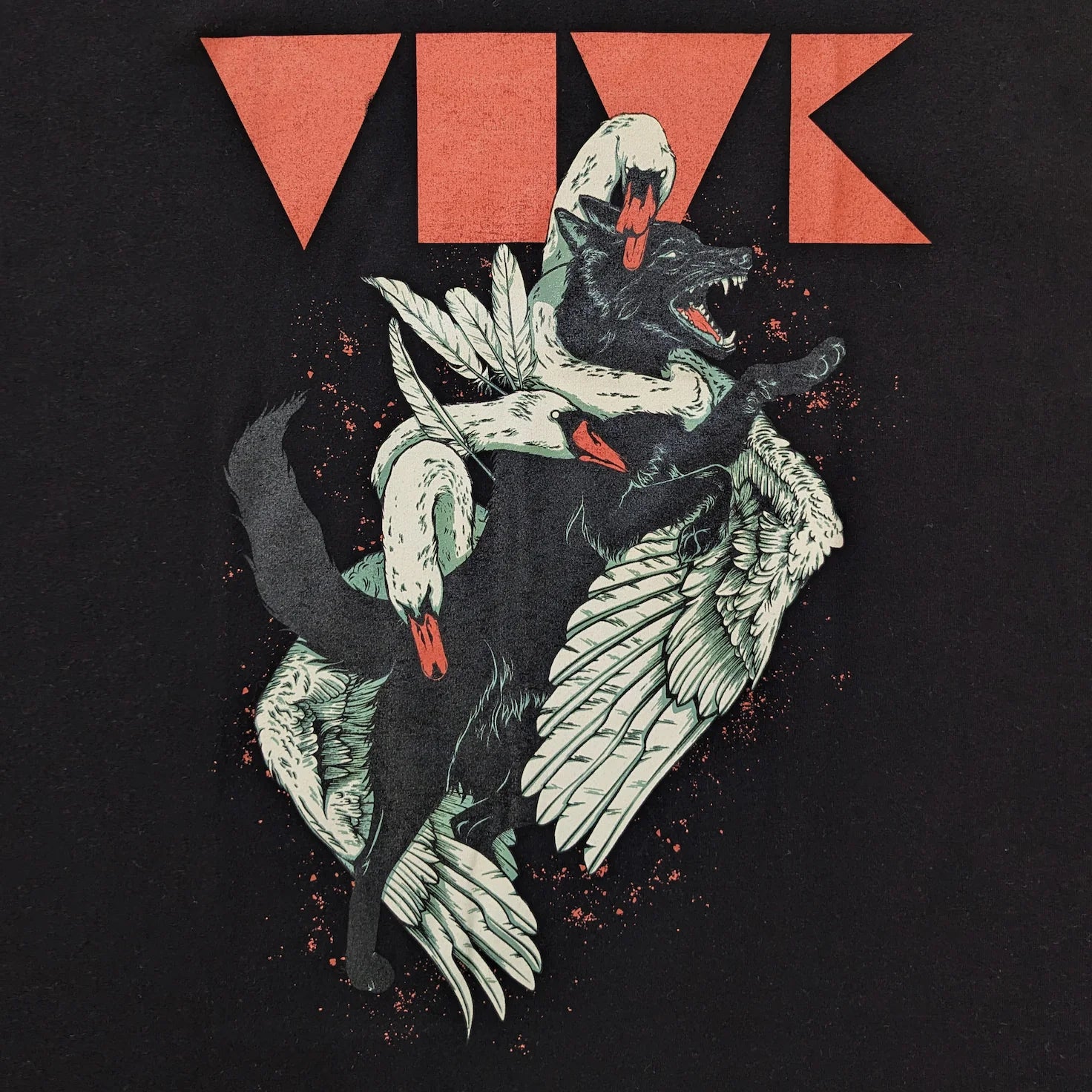 Футболка "SWANS" Vøvk принт