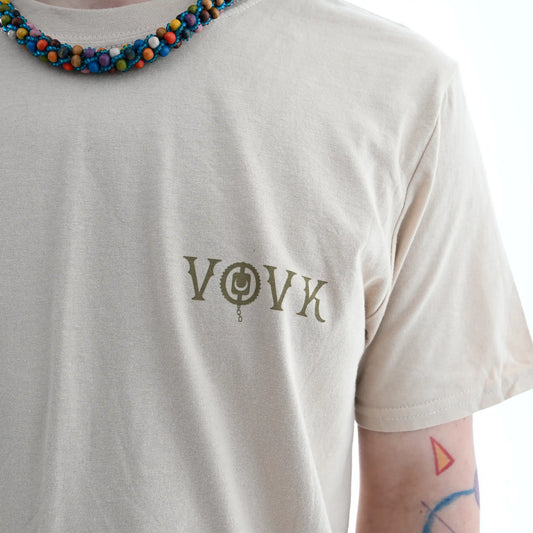 Футболка "WHEAT" Vøvk принт спереду