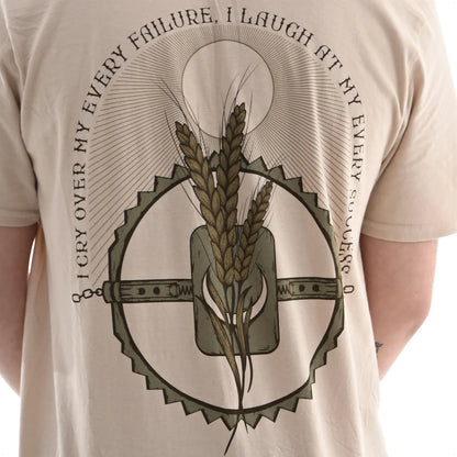 Футболка "WHEAT" Vøvk принт ззаду