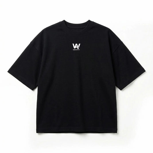 Футболка «Лого» Amberwhale чорна