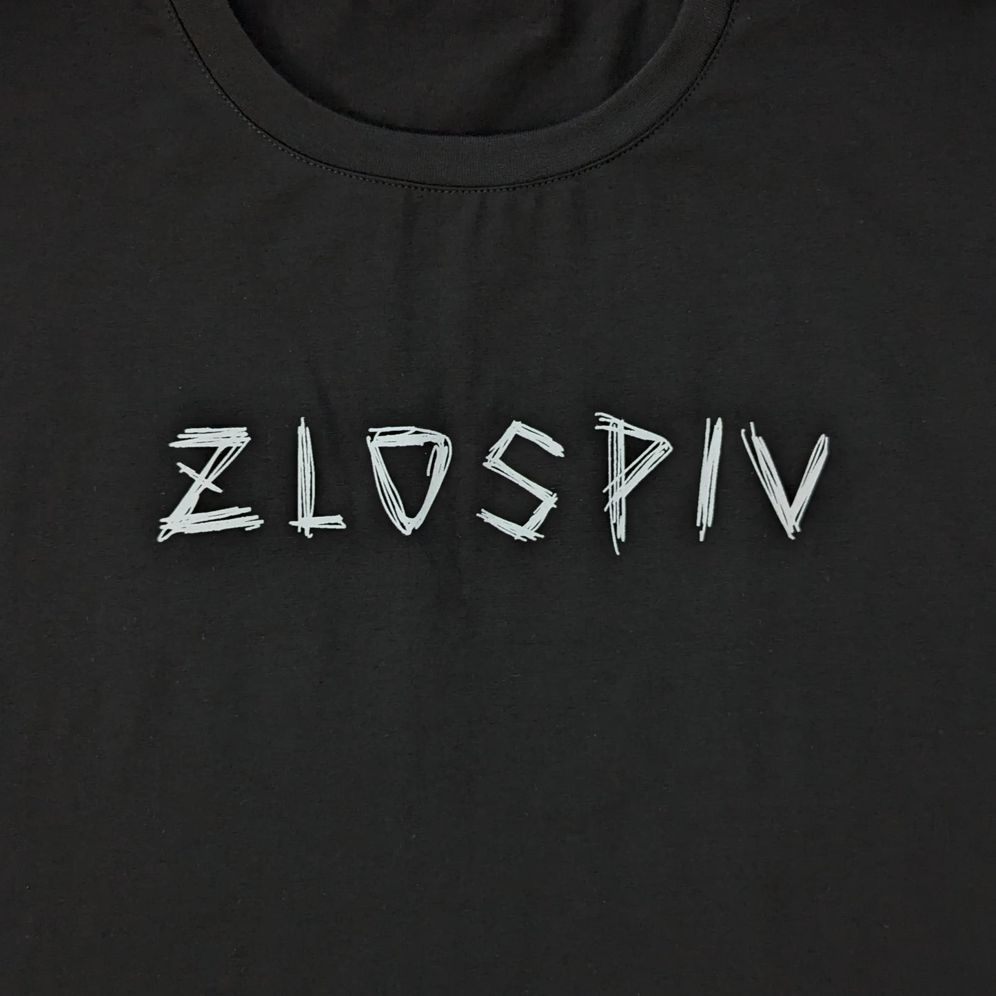 Футболка "Zlospiv" Bartky Чорна передній принт