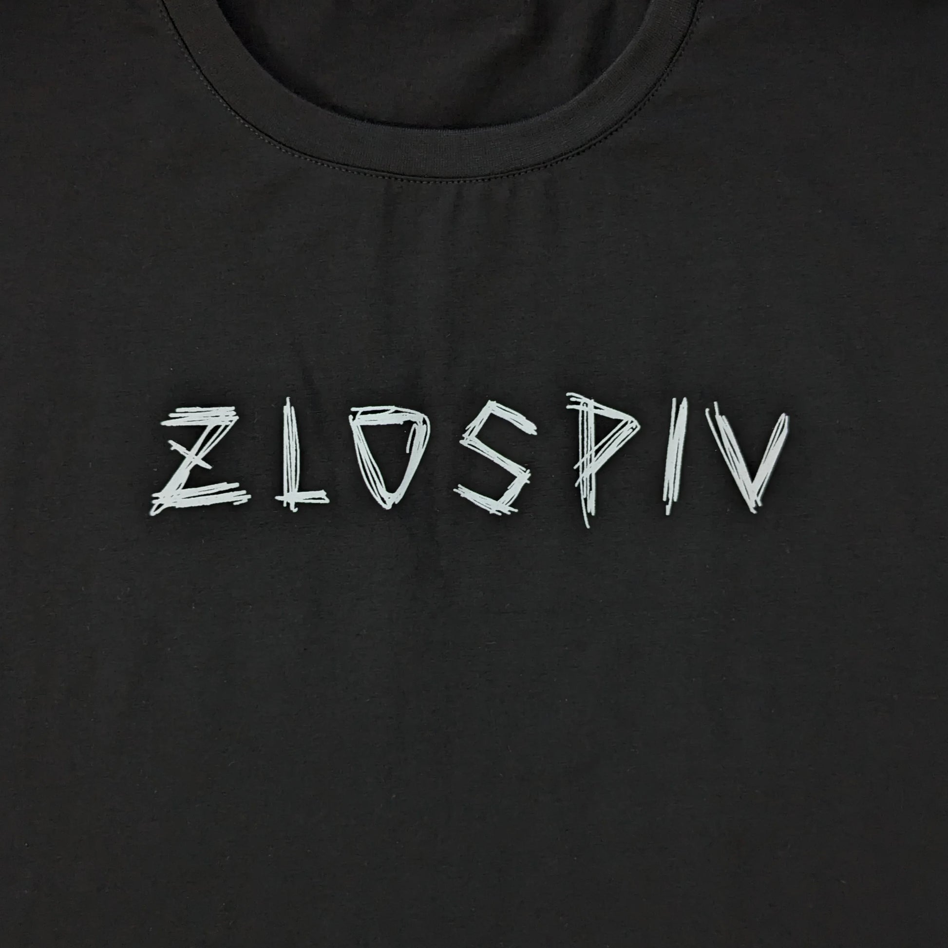 Футболка "Zlospiv" Bartky Чорна передній принт