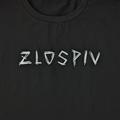 Футболка "Zlospiv" Bartky Чорна передній принт