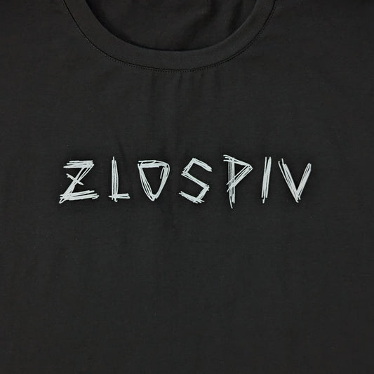 Футболка "Zlospiv" Bartky Чорна передній принт