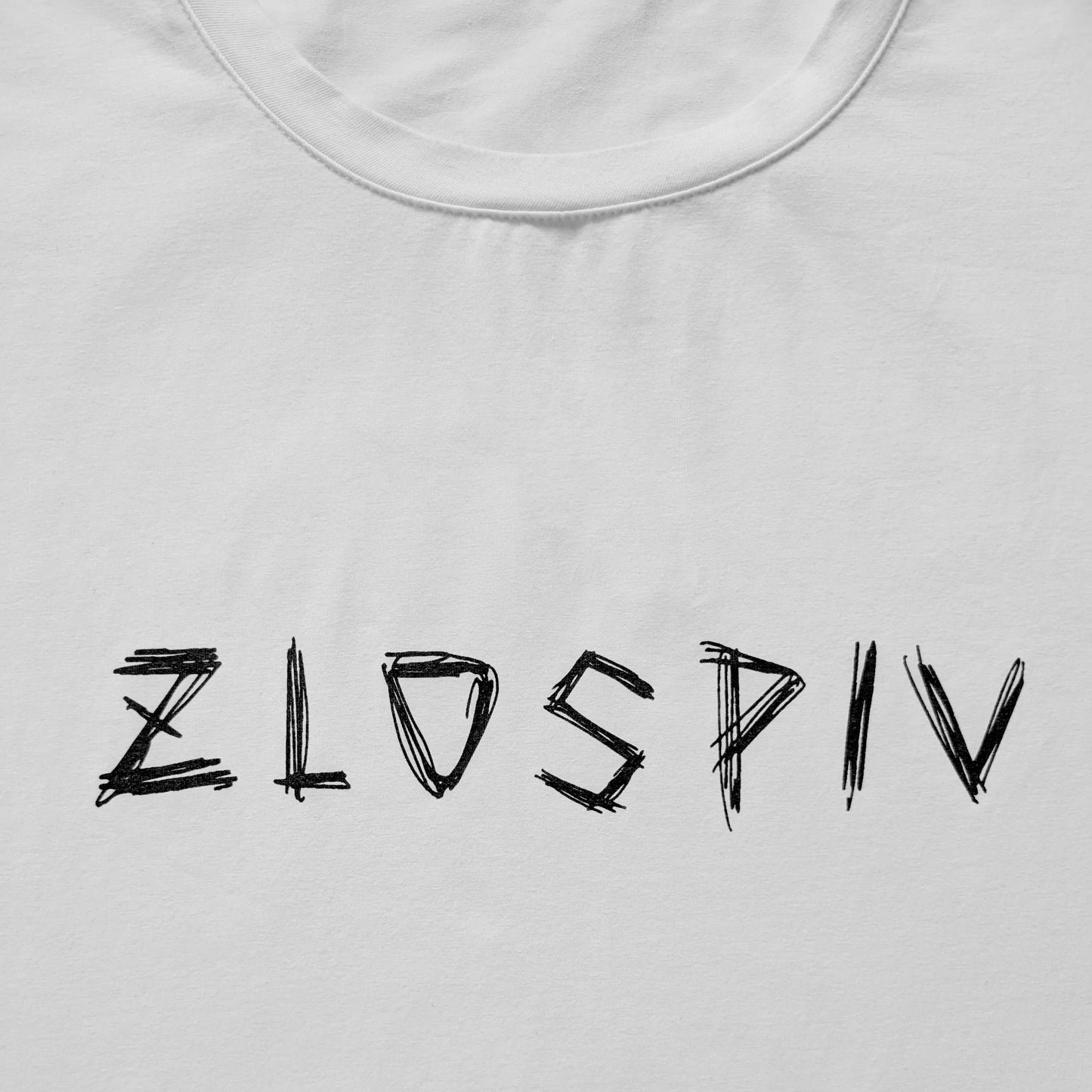 Футболка "Zlospiv" Bartky Біла передній принт