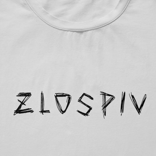 Футболка "Zlospiv" Bartky Біла передній принт